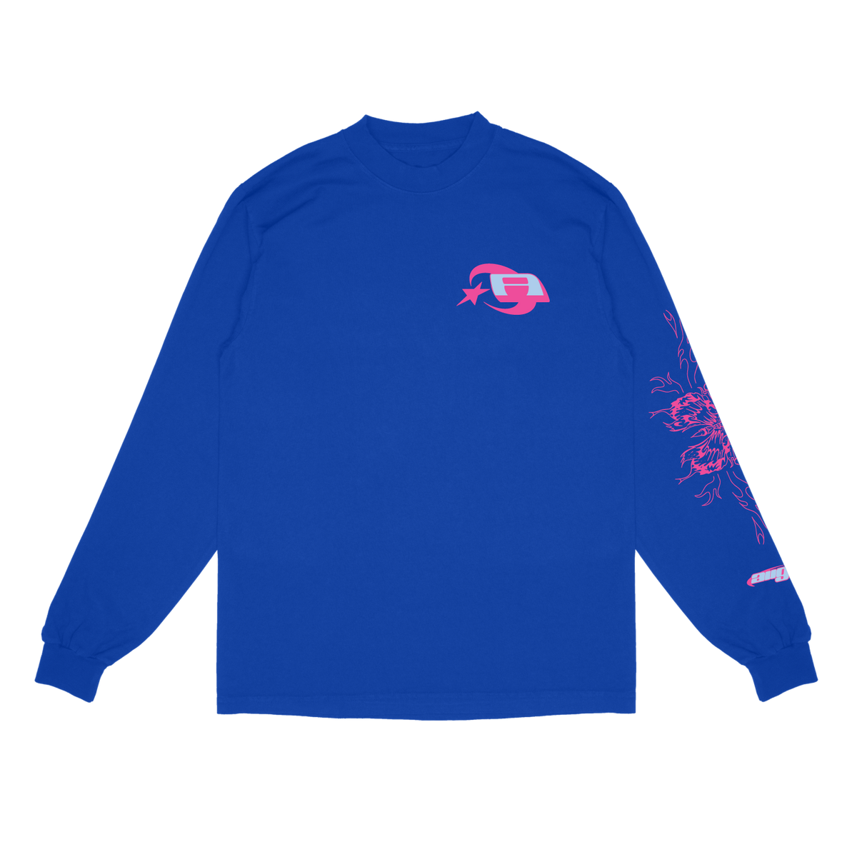 Butterfly LS T-Shirt (Blue)