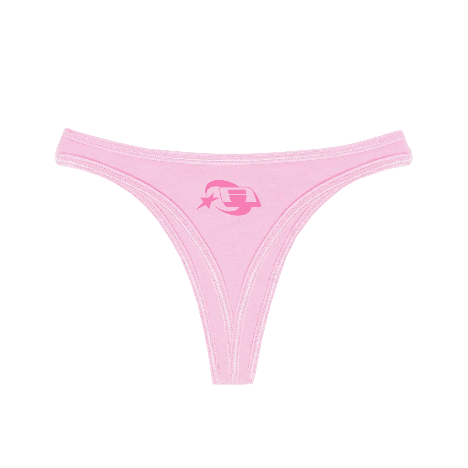 August Logo Thong