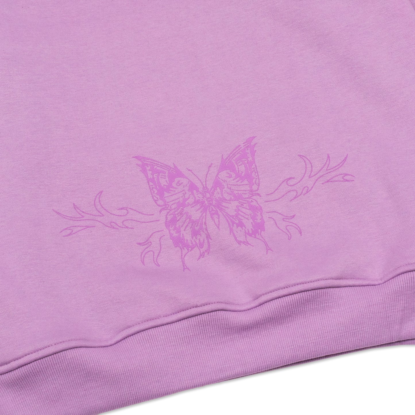 Butterfly Pocket Pattern Hoodie