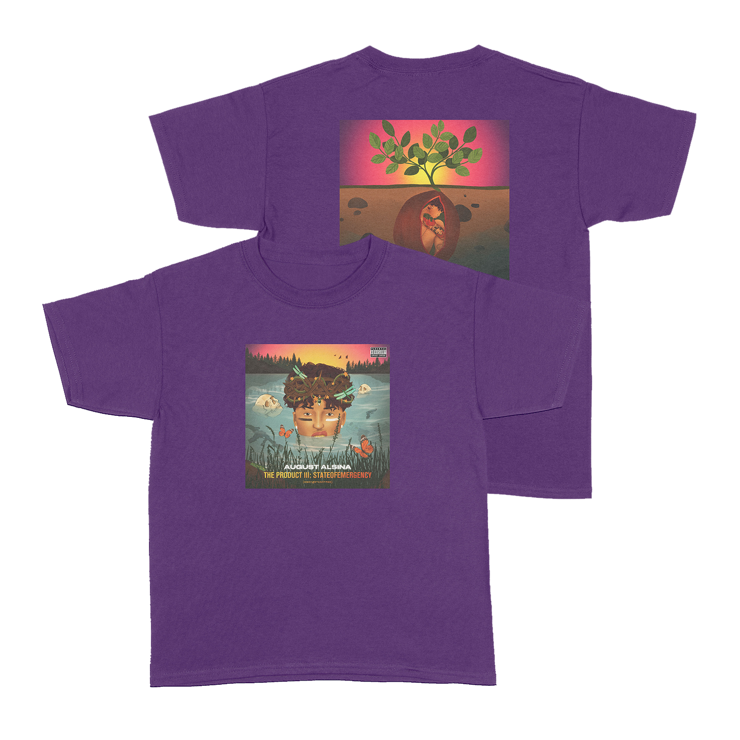 Emerge & See Purple Short Sleeve + Download